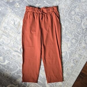 lululemon athletica Rust Orange Track Pants